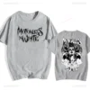 Fashion Creatures Black Birds Rose Hip Hop Cotton TShirt Motionless in White Casual T Shirt Summer T-shirt for Men Women Tops 5