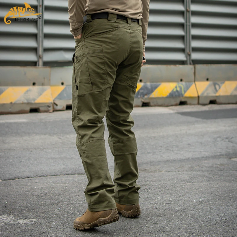 Helikon Utl Stretch Tactical Pants for Men's Outdoor Waterproof Multi Bag Assault Pants, Durable Work Pants