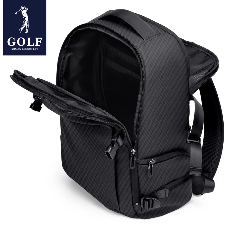 Backpacks Men GOLF Waterproof 16 Inch Oxford Casual Business Multiple Pockets Commuter Travelling