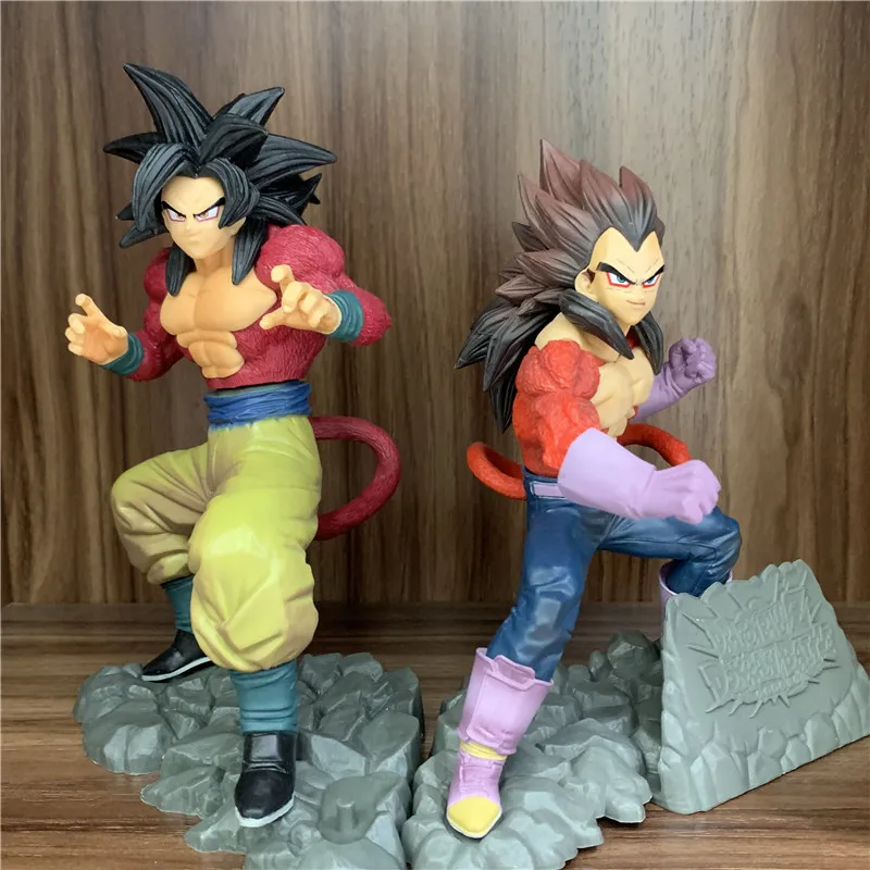 Фигурка из аниме Драконий жемчуг Z Goku Vegeta Super Saiyan 4 ПВХ экшн-фигурка DBZ Son Ballte Red Hair Cell