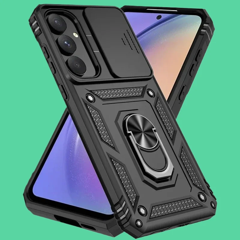 Ultimate Armor Shockproof Case with Lens Protection and Holder Attachment
