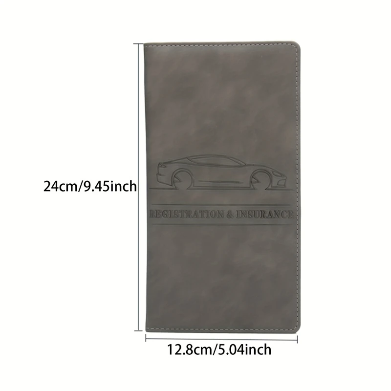 Führerscheinhülle mit großer Kapazität, funktionelle Registrierung, Versicherung, Kartenhalter, Fahrzeug, LKW, Handschuhfach, Auto-Organizer – Detail 2