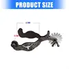 Horse Spur Replacement Metal Western Cowboy Spur Competition Equipment 6