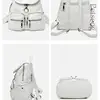 Soft Washing Leather Women's Backpack Travel Large Capacity Backpacks Cute Female Shoulder Bags New Mochilas Para Ninas 2023 5