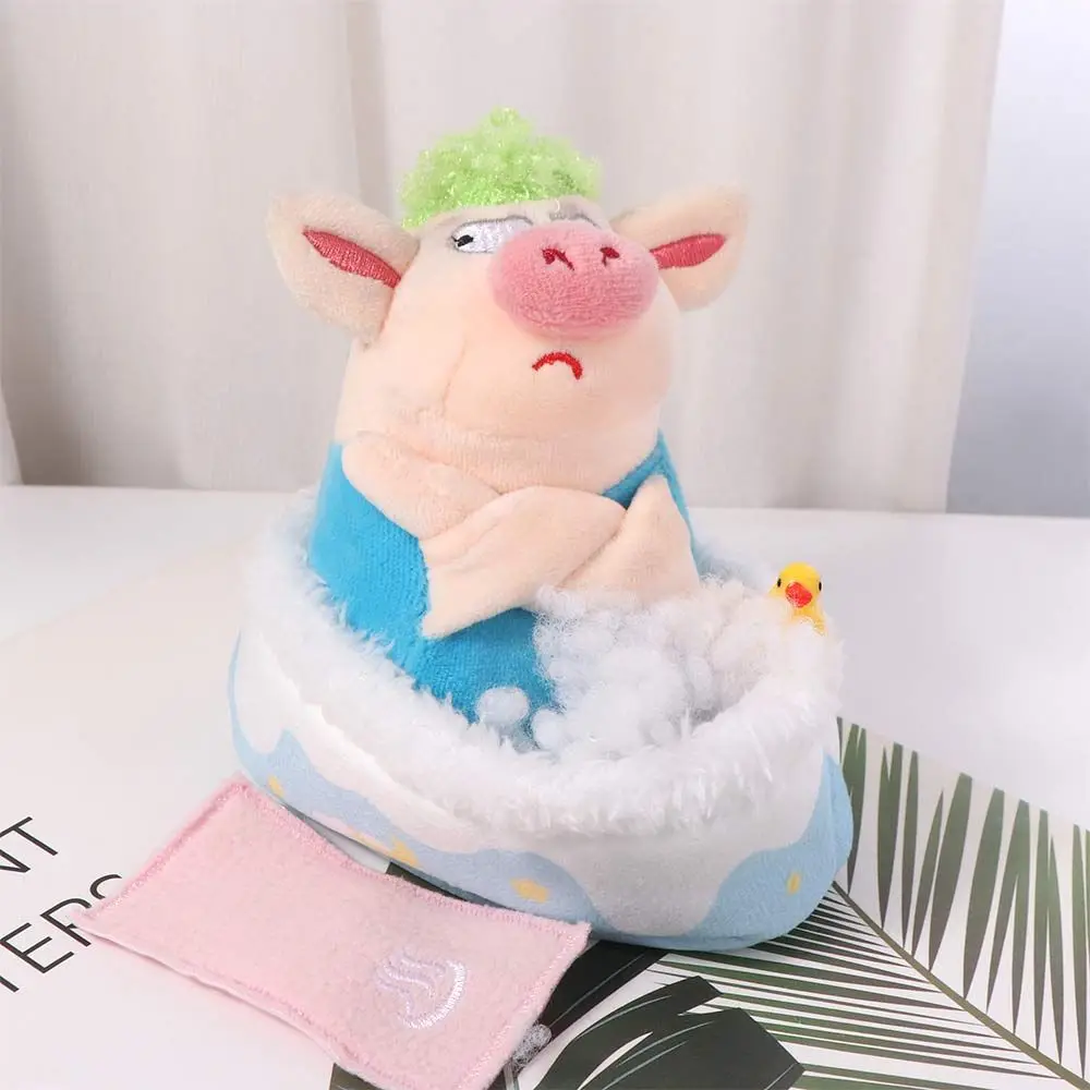 Mini Furniture Cotton Doll Bathtub Scene Decor Desktop Decoration Doll Sleeping Bag Ornament Kawaii 10cm Doll Bathtub