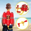 2500mL Firefighter Backpack Water Blaster For Kids- Tank With Hose, Super Water Squirt Suitable For Outdoor Play Boys Girls 1