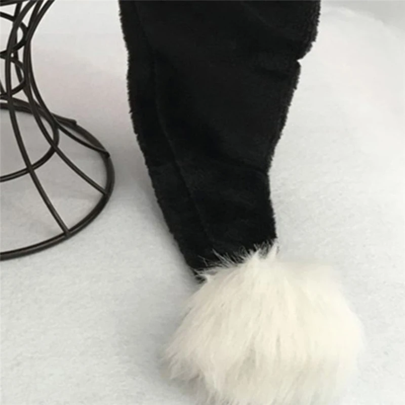 Christmas Hat Christmas Beanie Hat Thick Plush Adult Christmas Decorations Santa Claus New Year Gift Warm Winter Household Products Holiday Supplies
