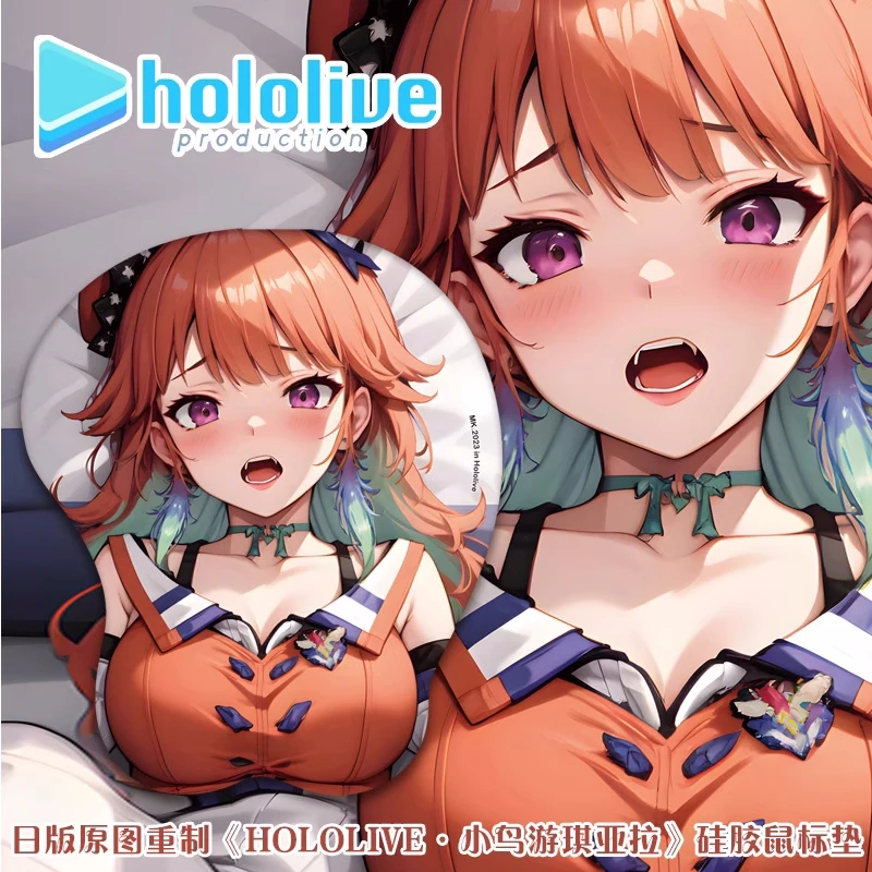 Anime Hololive Takanashi Kiara  Wrist Rest Pad Mousepad PU Mouse Pad Game Computer Keyboard Office Mat Desk Mousepad 5718 anime hololive la darknesss wrist rest pad mousepad pu mouse pad game computer keyboard office mat desk mousepad 5717