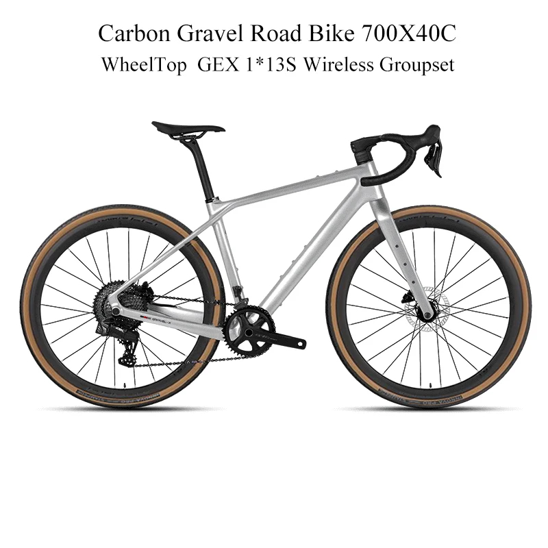 TWITTER 700X40C Carbon Gravel Bike WheelTop GEX 13S Wireless