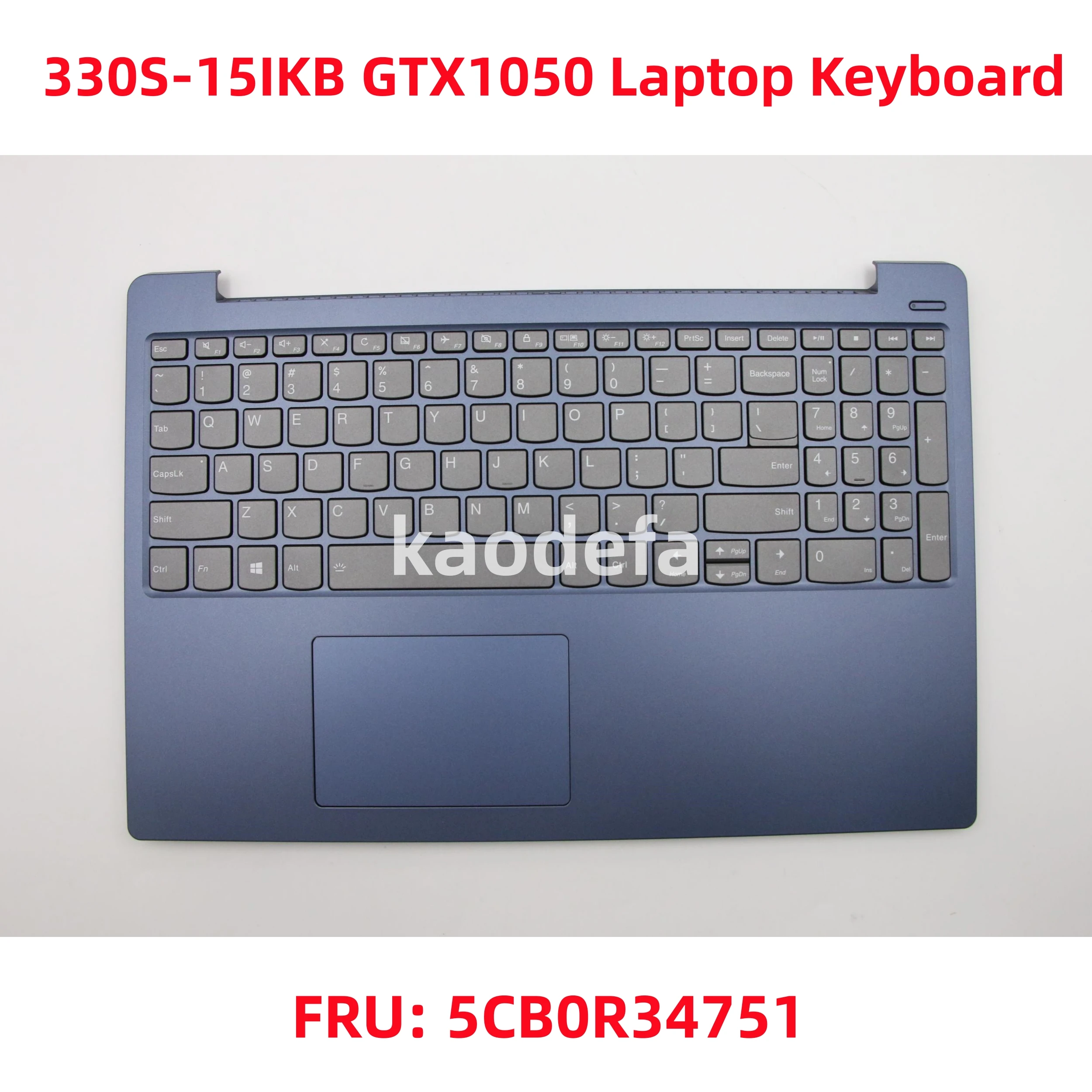 

Клавиатура для ноутбука Lenovo ideapad 330S-15IKB GTX1050 FRU: 5CB0R34751