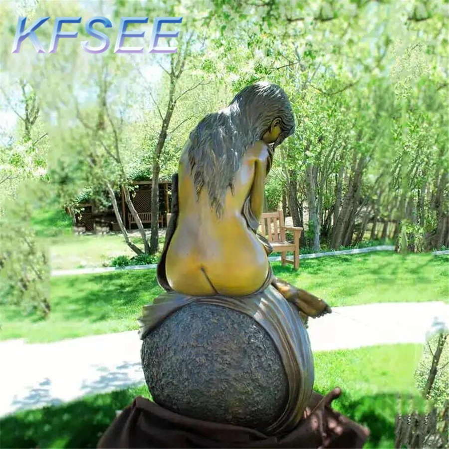 Description Picture 3 of itemSow you My Love Outdoor  Kfsee Statue