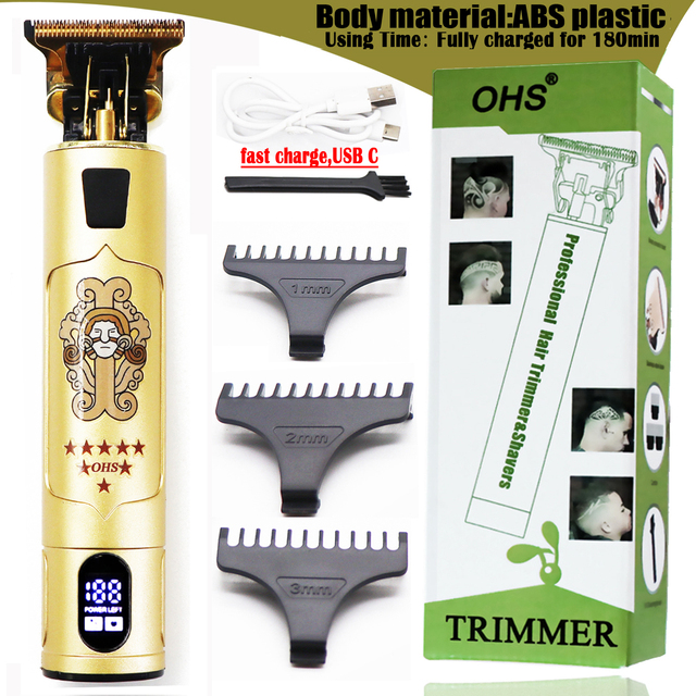 Display Electric Cordless Safety Razor Straight Shaver For Men Shaving Machine With Blades Shave For Beard Shavette