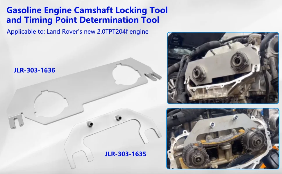 Motornockenwellen-Zeitverriegelungswerkzeug, passend für Land Rover 2.0T Discovery Sport Evoque Jaguar XE XF-Motor, JLR-303-1636 – Detail 2