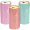 3 Pcs Cartoon Round Piggy Bank Child Girls Money Jar Challenge Desktop Coin Container 4