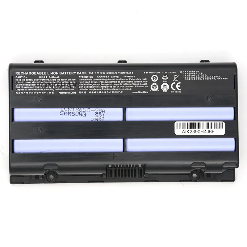 Bateria do Portátil do Honghay-n150bat6 N150bat-6 N170sd N150sd N151sd N155s 687-n150s4292 11.1v 62wh - Imagem 4