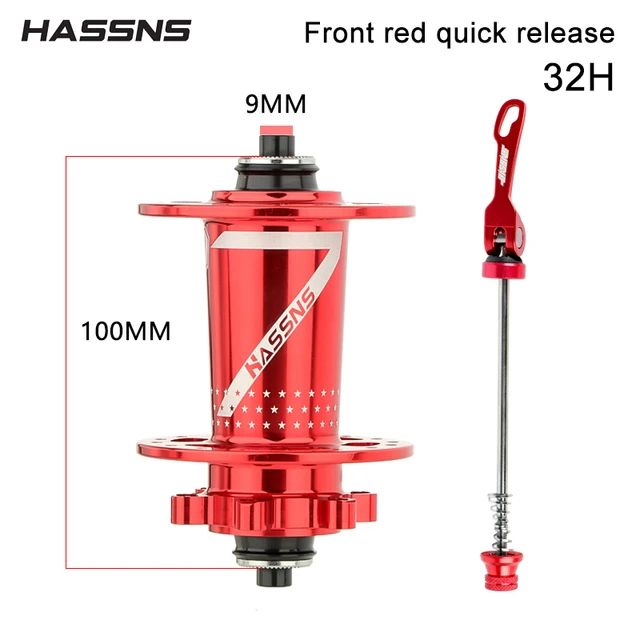 Hub de Bicicleta HASSNS-PRO7 MTB com 32 Furos, Freehub de Montanha