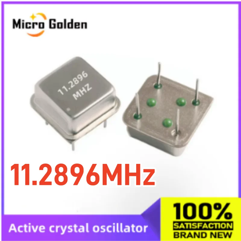 (4pcs) 11.2896MHz 정사각형 액티브 크리스탈 발진기 OSC 11.2896M ..