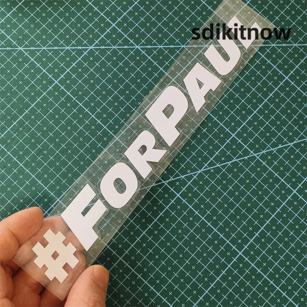 Personalized Multilingual Custom Text Sticker for Car or Door Decoration