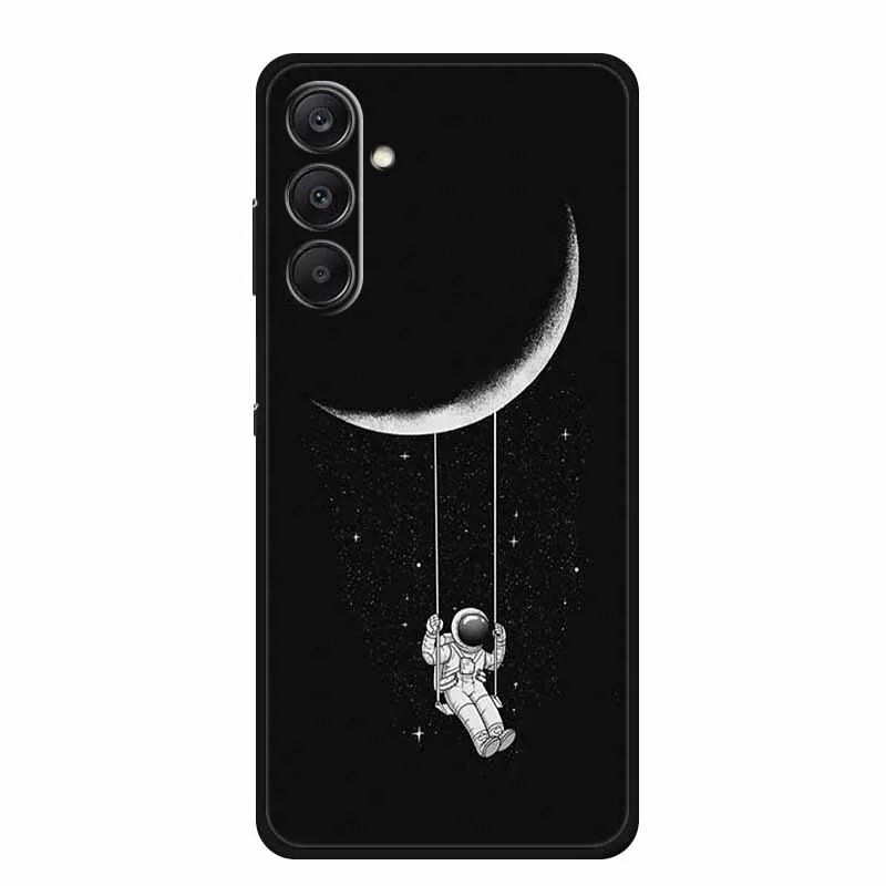 Cool Astronaut Space Soft Silicone TPU Phone Case