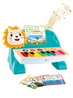 Lion touch playing piano toy, safe wireless intelligent touch electronic small piano can play music 1