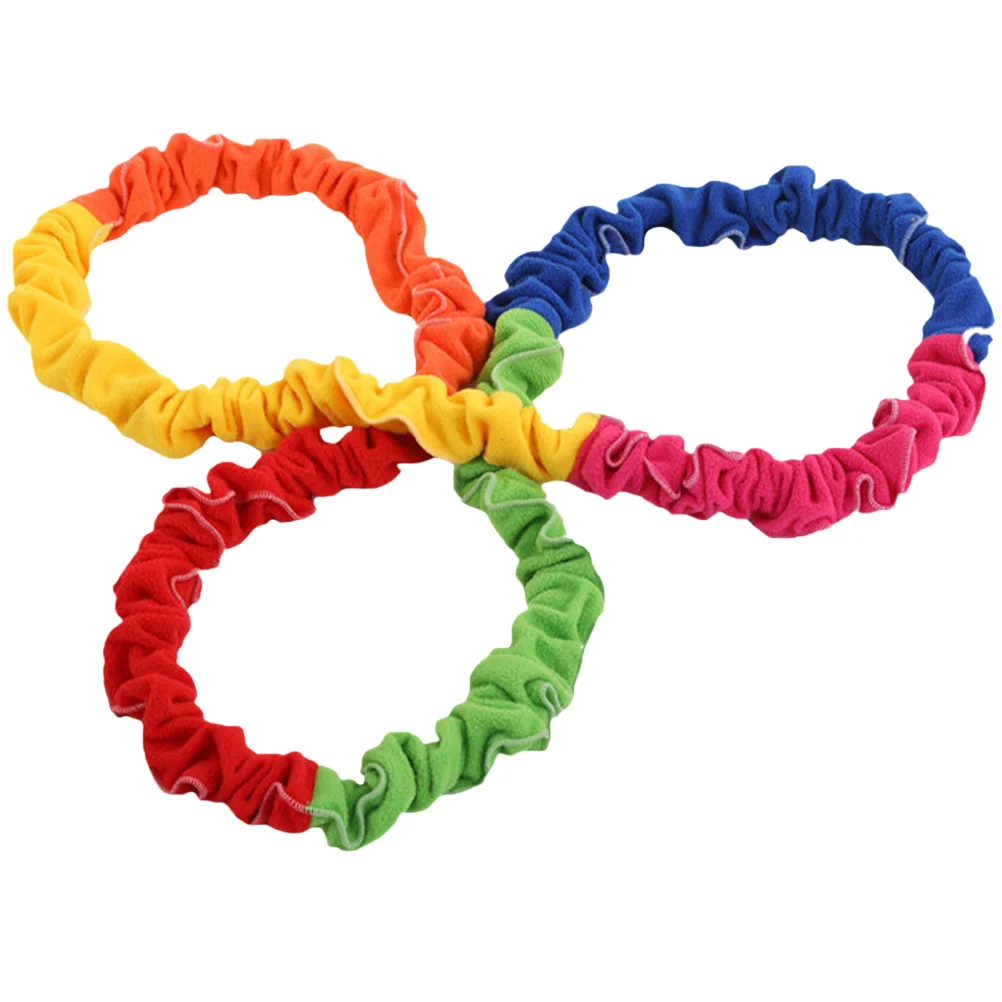 

Stretch Bands for Exercise Rally Ring Movement Equipment Kids Outdoor Game Playground Stretchy Pe School Rope Work