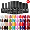 36Pcs/Set Gel Nail Polish Set Hybrid Varnish Set For Manicure Nails Art UV LED Nail Art Gel Semi Permanent Base Top Coat Varnish 3