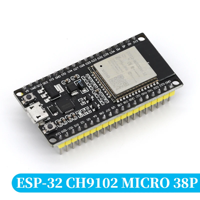 ตัวเลือกสินค้า บอร์ดพัฒนา ESP32 WiFi + Bluetooth ทนทาน สำหรับโปรเจกต์ IoT