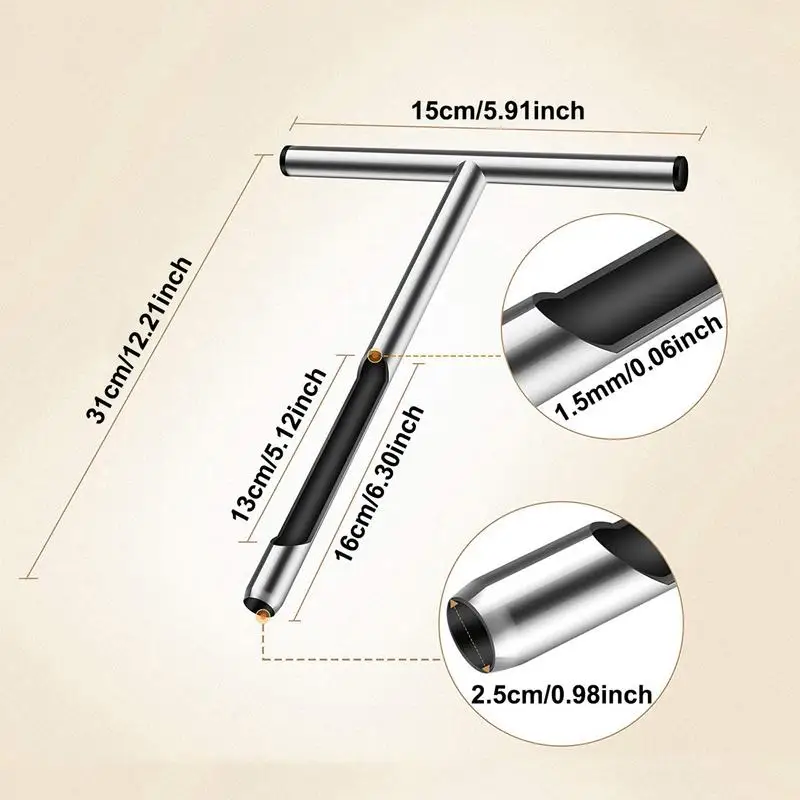 Soil Core Sampling Tool Stainless Steel Soil Tester With T-Shape Handle Garden And Lawn Maintenance Tools Plant Care For House 6