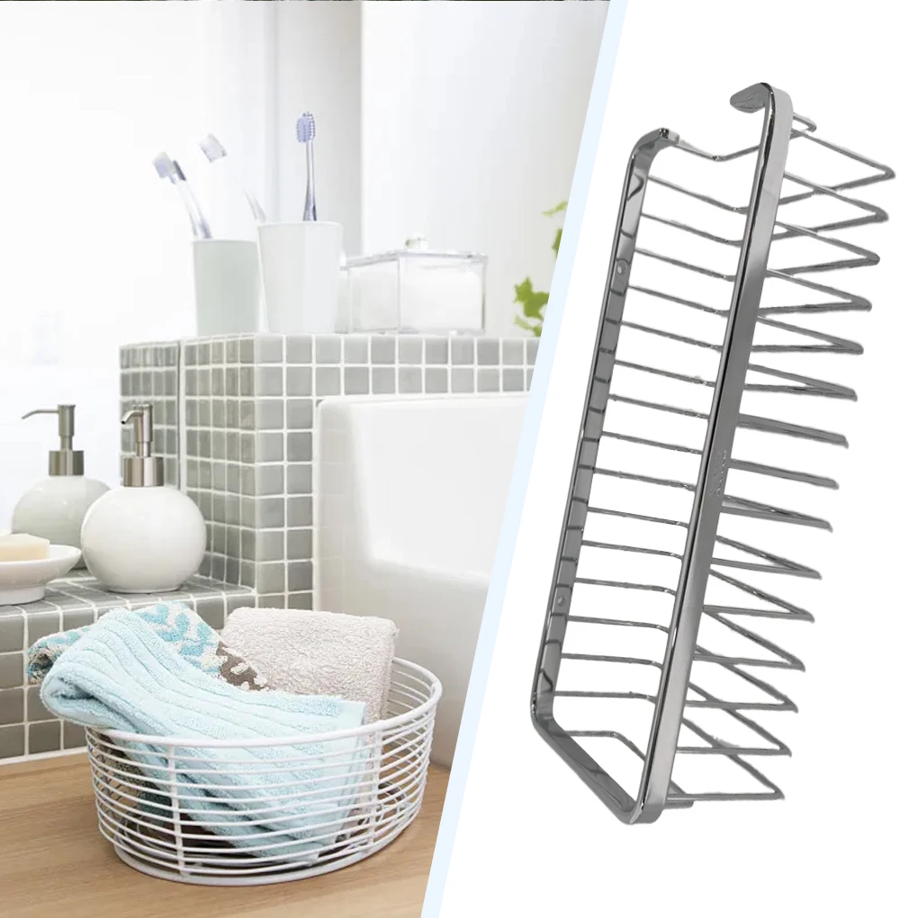 Durable Rectangular Storage Shelf For Bathtub Easy To Install And Space-saving Practical