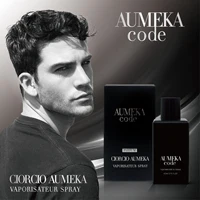 AUMEKA Perfume For Men Original Luxury Arabes Fresh Woody Portable Spray Design Eau De Parfum Man Gift Makeup Code 65ml AU4932