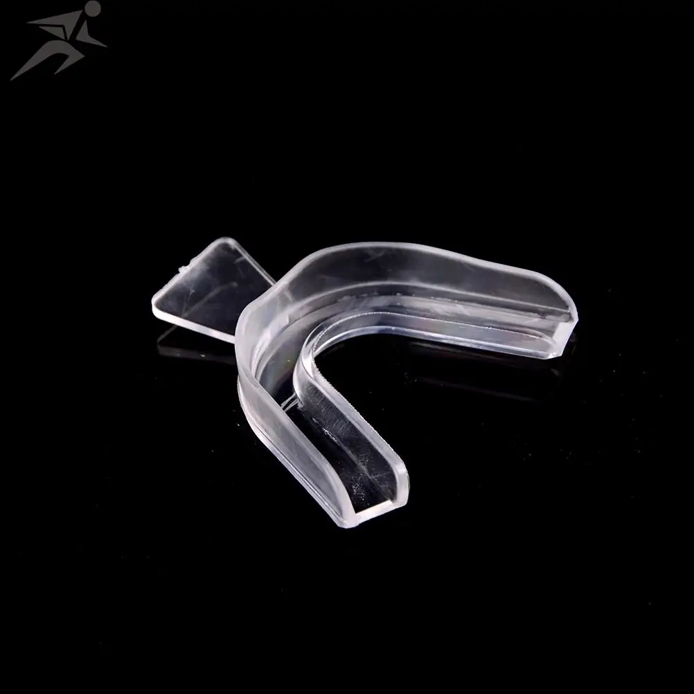 2PCS Whitening Guard Gum Shield for Boxing Basketball Transparent Thermoform Moldable Mouth Teeth Dental Trays Teeth