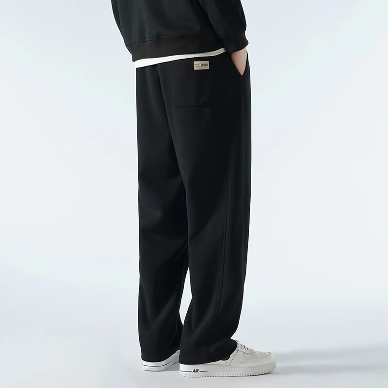 Sport Jogging Trousers Fashionable Wide Leg Pants Wide Leg Pants Fashion Pants Autumn Harlan Sports Pants Sweatpants Baggy Joggers Cotton Korean Neutral Loose Outdoor Personality Design Jogger Trousers