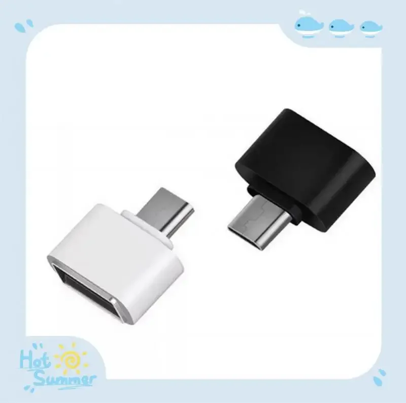 USB Type C Plug to USB 2.0 A Female to Micro Male OTG Adapter Converter OTG Cable Connector For Mouse Keyboard U Disk
