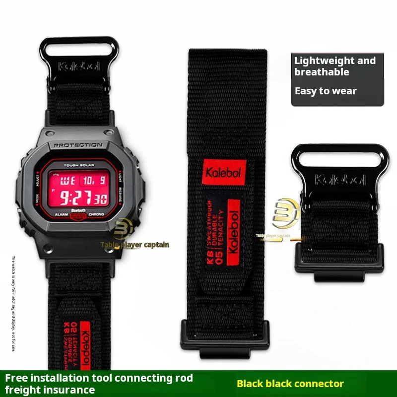 Enhanced Sports Nylon Canvas Watch Strap - Dive Bracelet