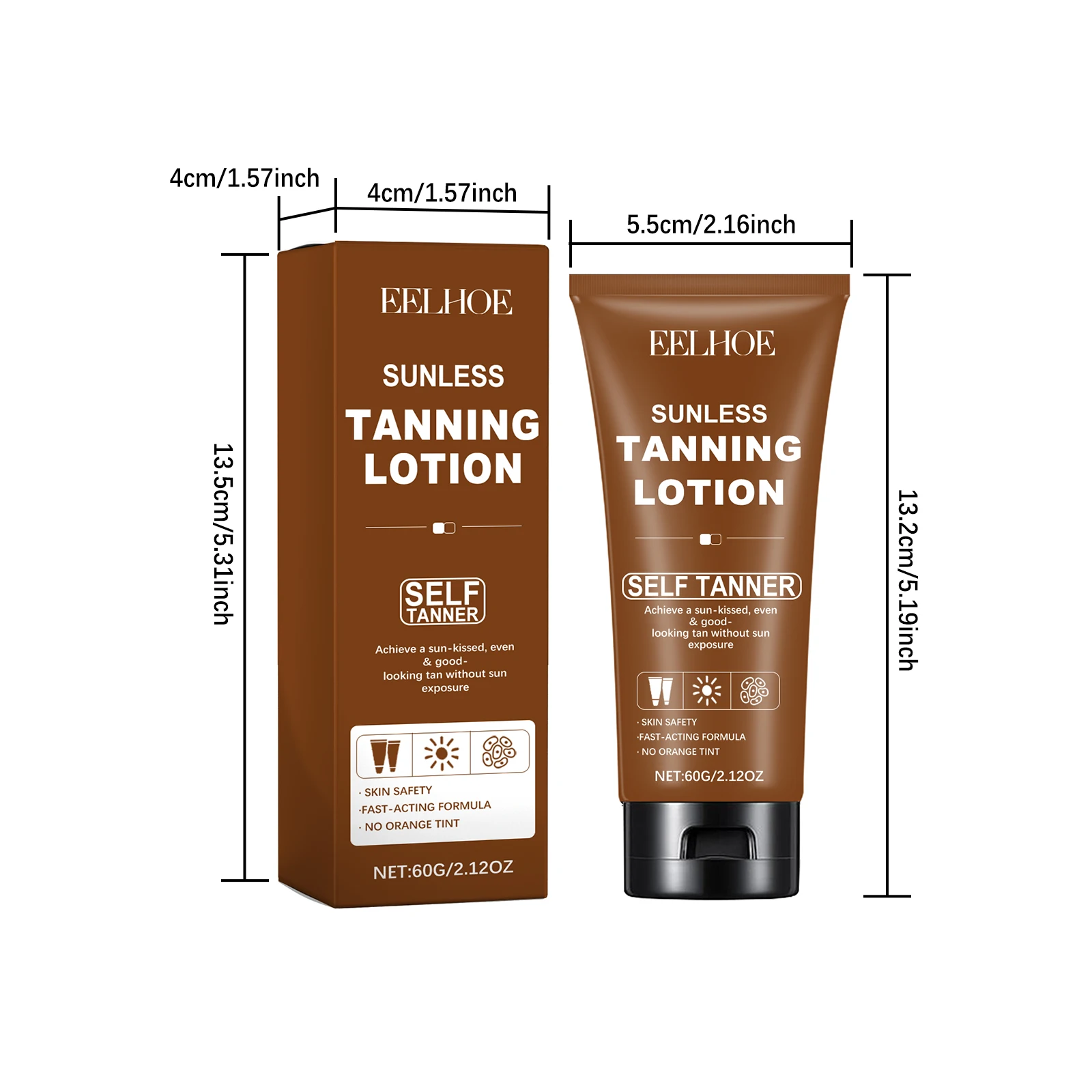 Sunless Tanning Lotion Natural Bronze Wheat Color Booster Sunbed Tanning Accelerator Solarium Intensive Body Bronzer Lotion