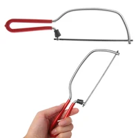 X37E Fine-toothed Mini Scroll Coping Plastic, and Steel Metal DIY Hand Hacksaw Woodworking Tool Replacement 2