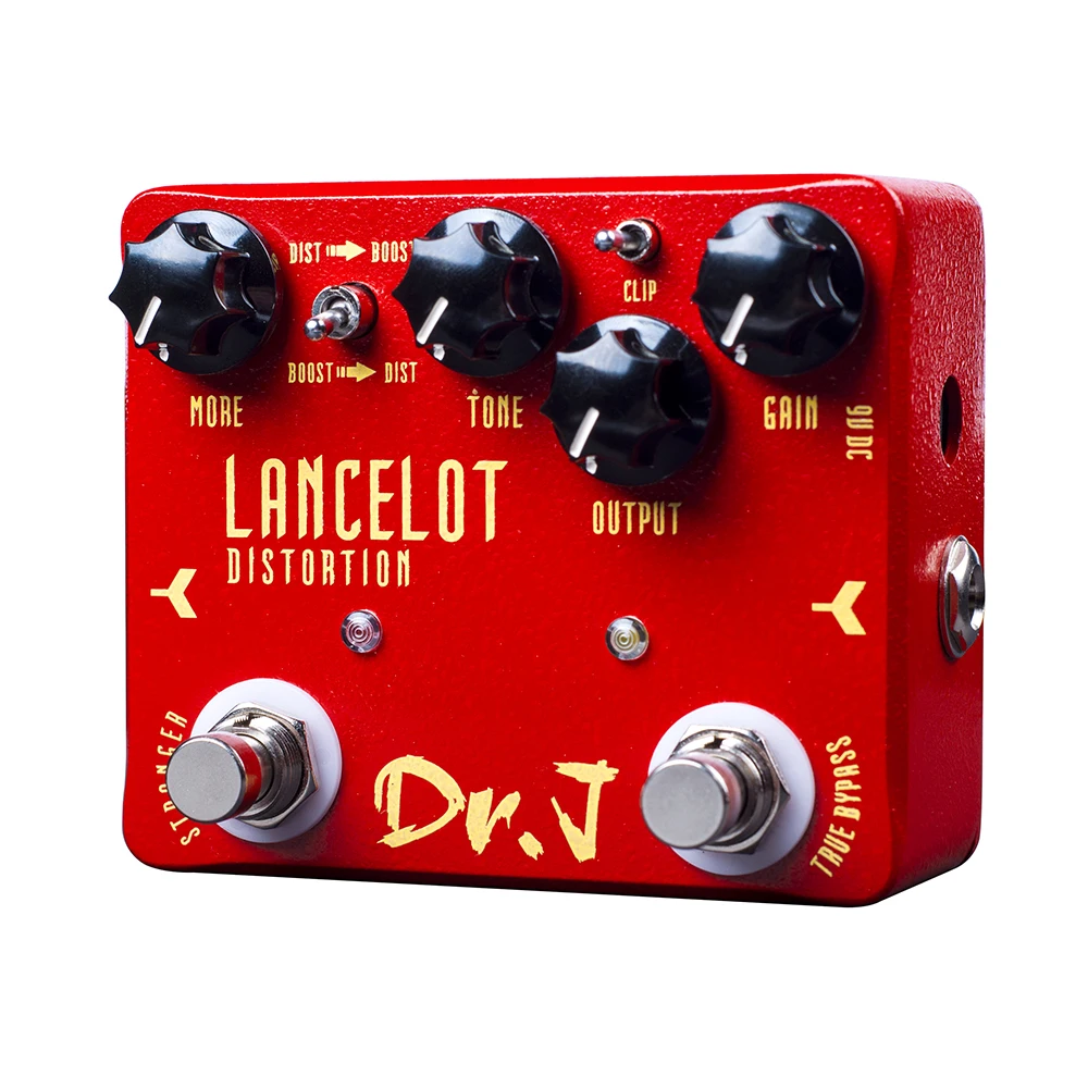 Dr. J Series D59 Distortion Pedal 80's Classic Screaming Distortion Effects Amp