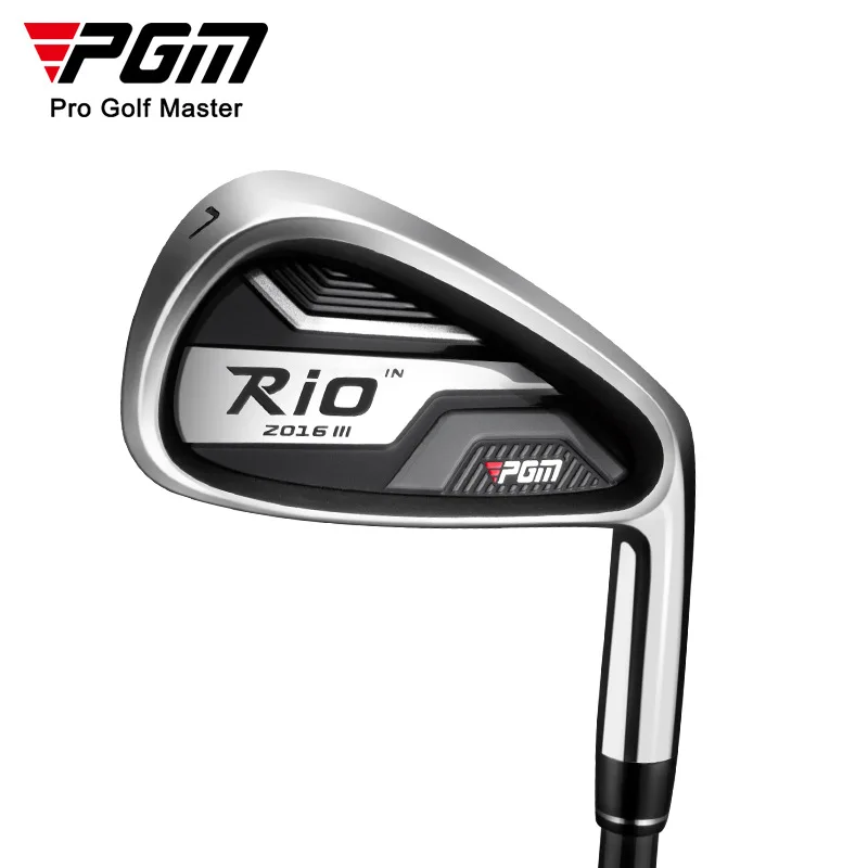 

PGM Golf Clubs Men 7 Irons Golf Beginners Simple and Easy To Use Black TIG040