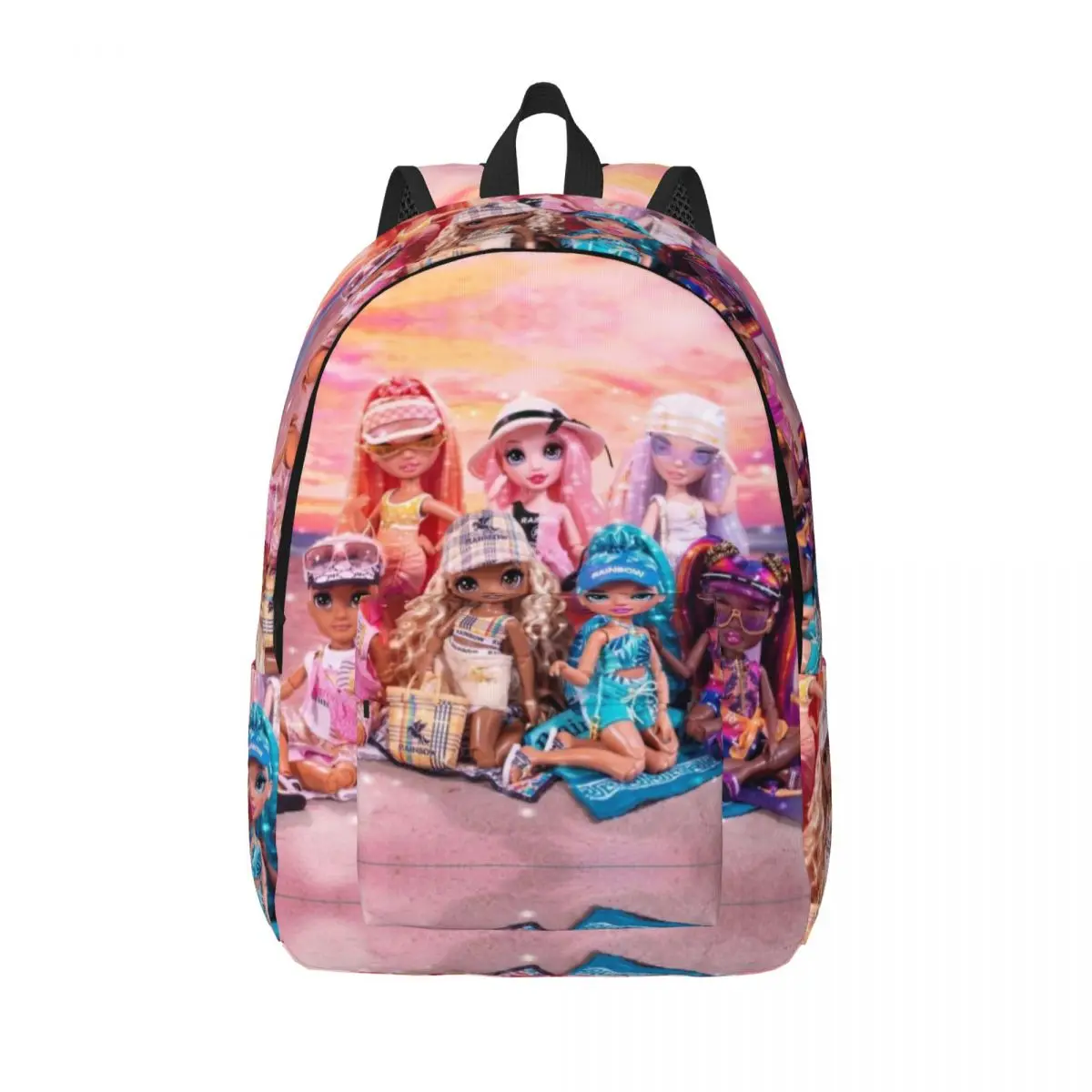Rainbow High Pacific Coast Group Zaino Per Ragazza Bambini Studente Scuola Bookbag Tela Daypack Scuola Materna Borsa Sport