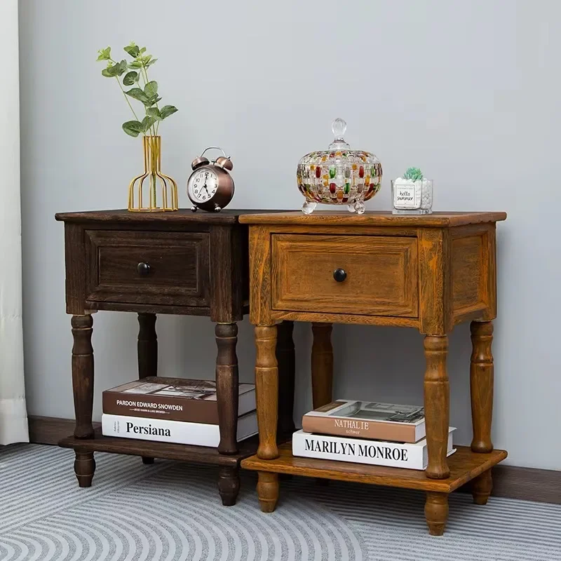 Storage Unique Bedside Table Drawers Interior Dressing Wooden Economic Nightstands Weird Cabinet Table Chevet De Lit Furniture