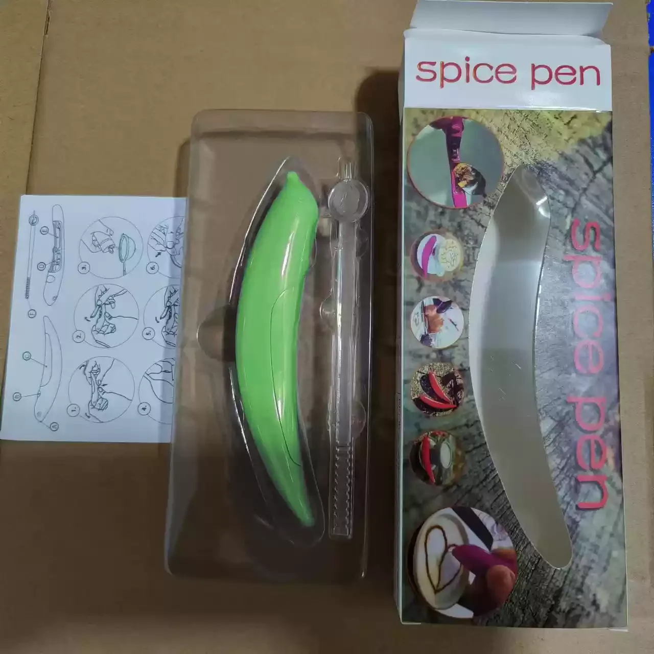 W-3BOMBER Electric Latte Art Pen - Coffee Cake Dec...