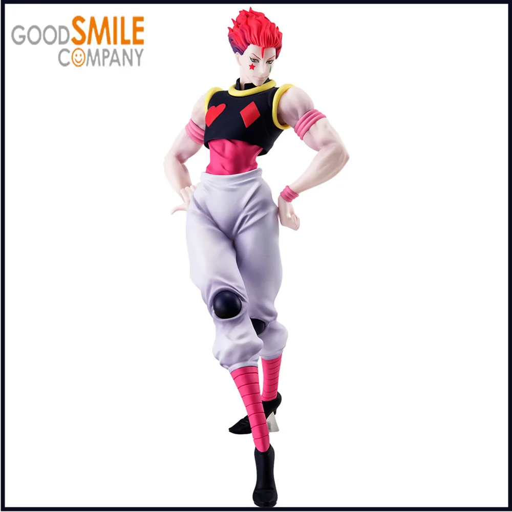 

In Stock Original Anime Hunter X Hunter POP UP PARADE Hisoka PVC Action Figure GSC Good Smile Company Toys for Children 16cm