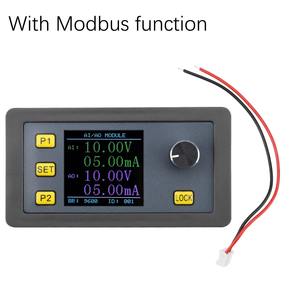 DC 0/2-10V 0/4-20mA Digital Signal Generator Current Source Analog Input/Output High Precision Measurement Frequency Generator 5