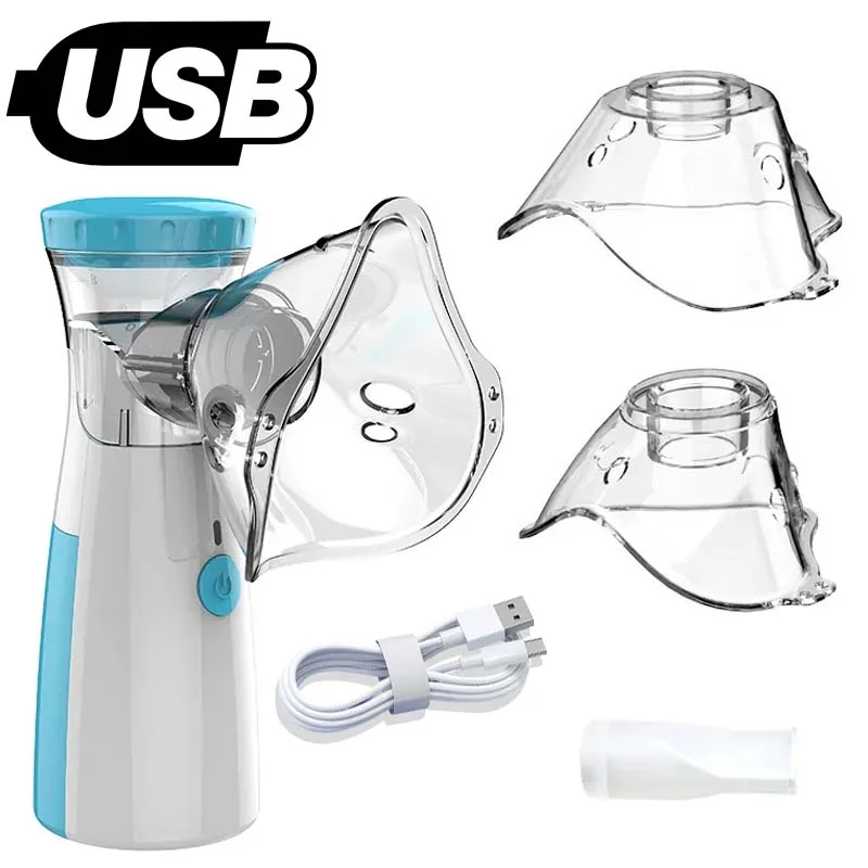 HandheldportableInhaleNebulizerMeshatomizersilentinhalernebuliserinhalatorkidsadultnebulizadorDryBatteryType