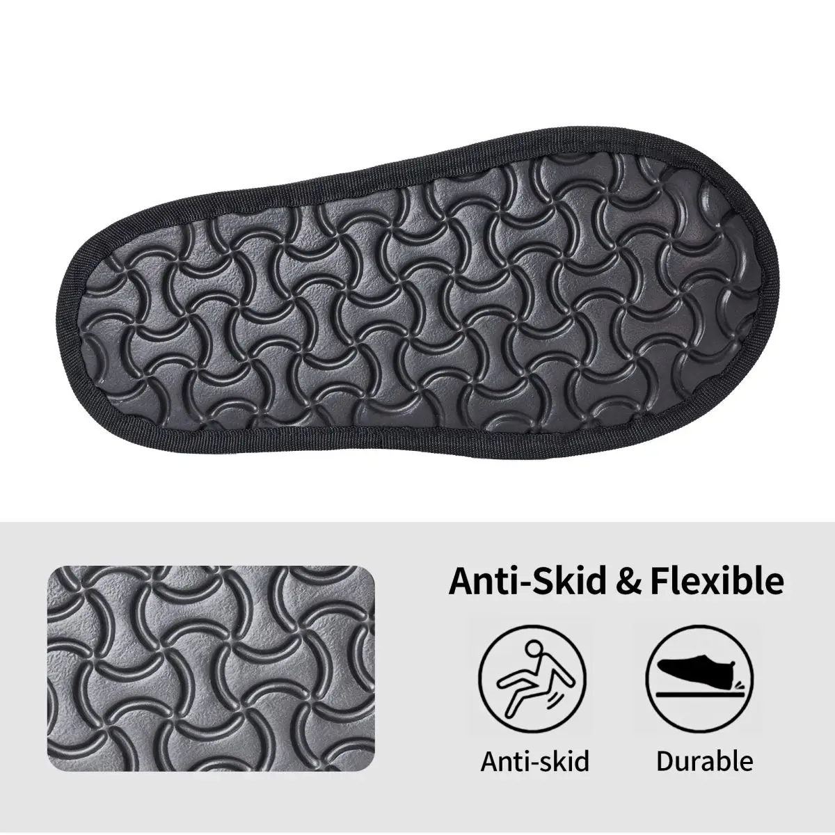 Winter Home Cotton Slippers Cute Jeff The Landshark Merch Household Fur Slippers Slides Living Room Cozy Non-skid Slides 6