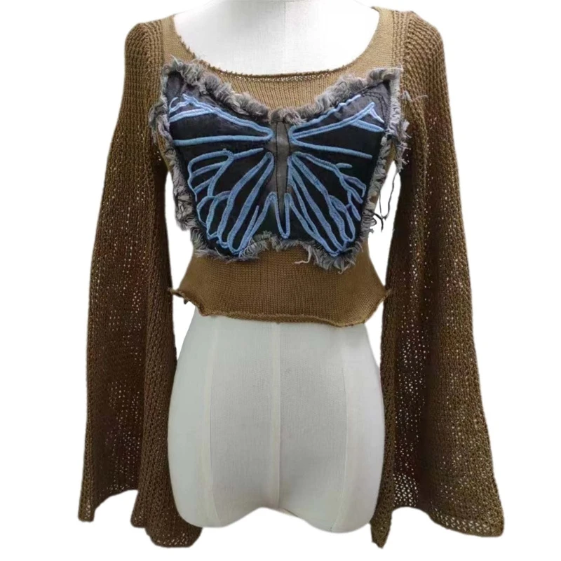 Рисунок 5 - Женский вязаный пуловер в корейском стиле