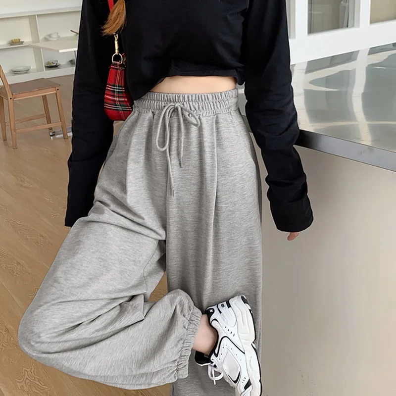 Y2k Jogging Sweatpants Women Baggy Sports Pants Korean Fashion ...