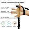 2Pcs Ultralight Trekking Poles Walking Sticks Hiking Canes Folding Carbon Fiber Walking Pole Nodic Walking Sticks 3