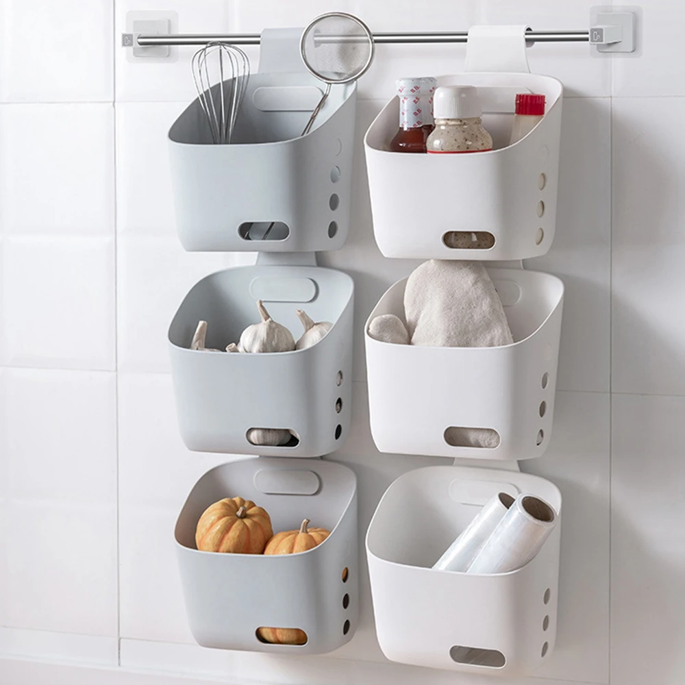 Hanging Storage Basket Bathroom Hanging Basket Toilet Plastic