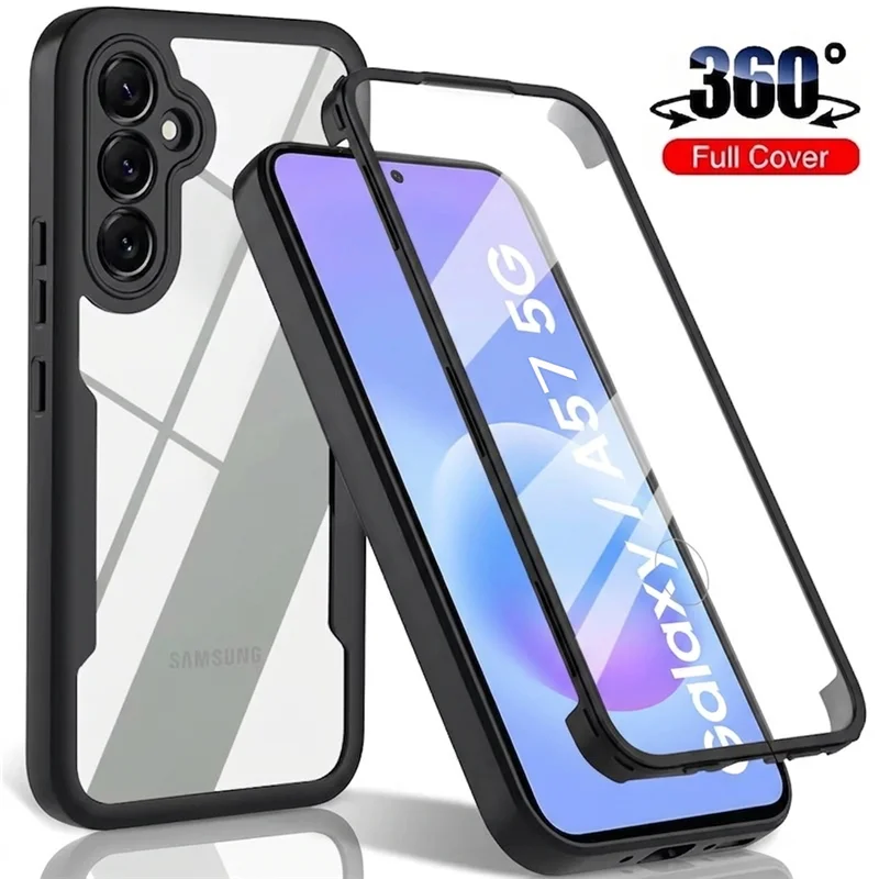 360° Full Cover Shockproof Case with Screen Protector